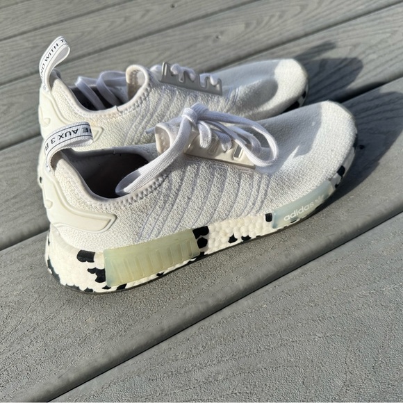 Adidas NMD R1 White Color Splash Boost Sneakers Mens Size 7 women 8.5 main image 4